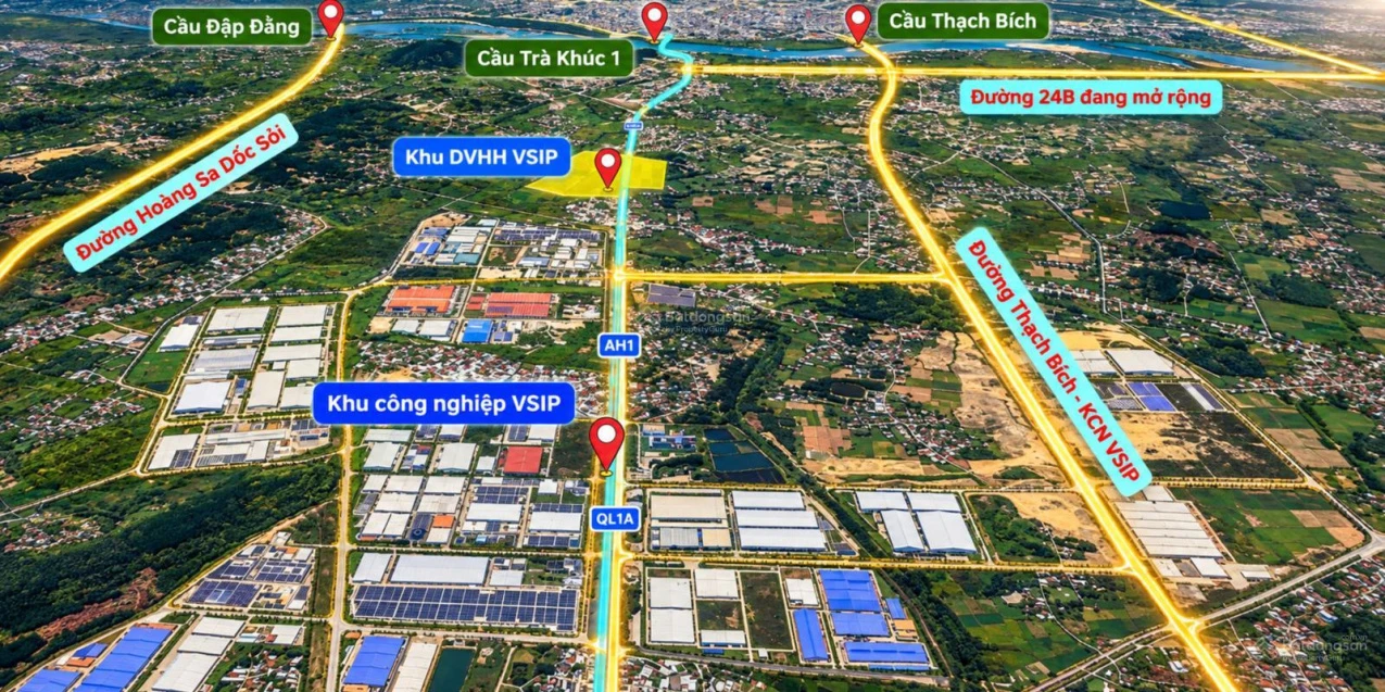 Khu DVHH VSIP Quảng Ngãi. Giá trị thực là chất lượng cuộc sống không phải số đo diện tích! - Ảnh 1