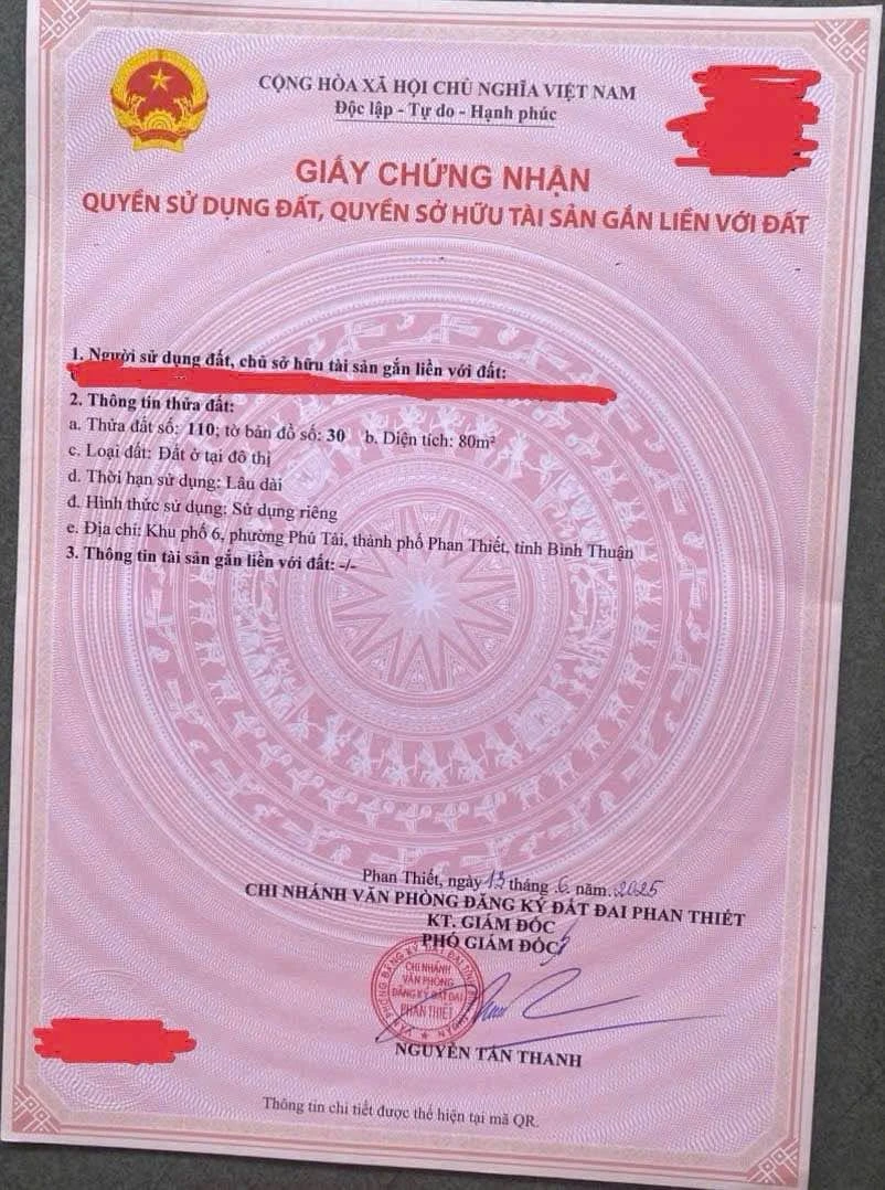 Bán đất 80m2 trung tâm Phan Thiết, Bình Thuận - Ảnh thu nhỏ 3