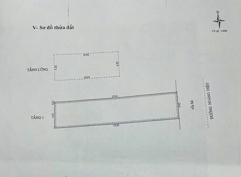 Bán nhà mặt tiền Hoàng Diệu 85,4m² giá 15 tỷ, Đà Nẵng