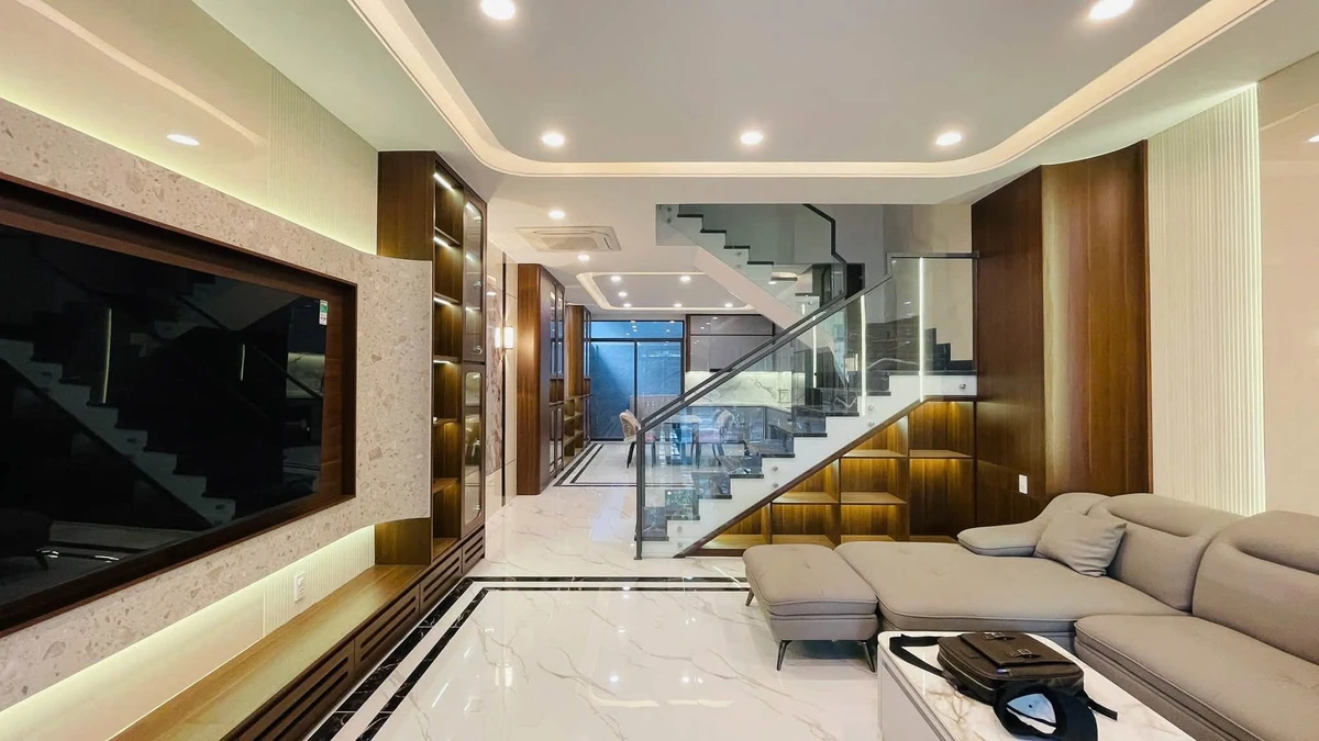 Bán nhà Mỹ Gia 100m² 4PN full nội thất 8.8 tỷ - Ảnh thu nhỏ 2
