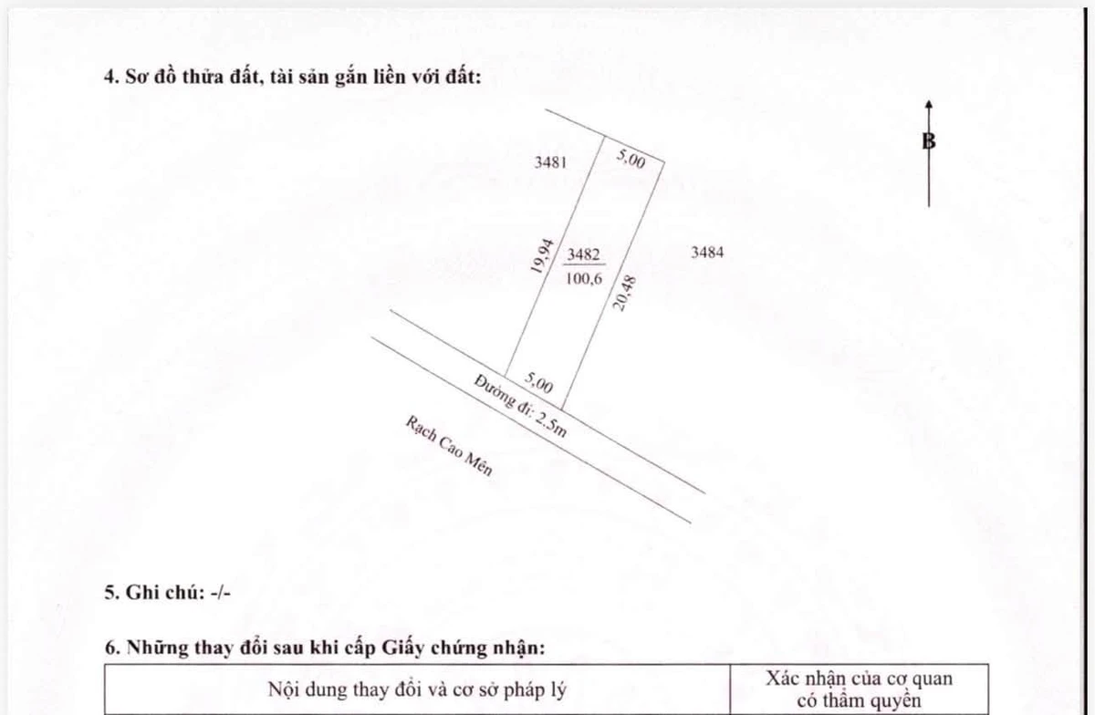 Bán đất 100m2 nhánh Huỳnh Thị Nở Cần Thơ 7xx triệu - Ảnh 1