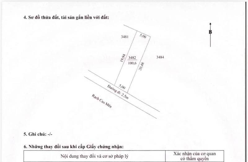 Bán đất 100m2 nhánh Huỳnh Thị Nở Cần Thơ 7xx triệu