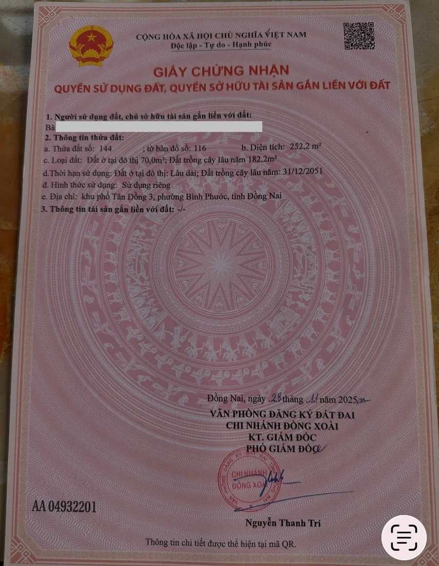 Bán đất mặt tiền Nguyễn Huệ 248m² Quận 12 - Ảnh thu nhỏ 3