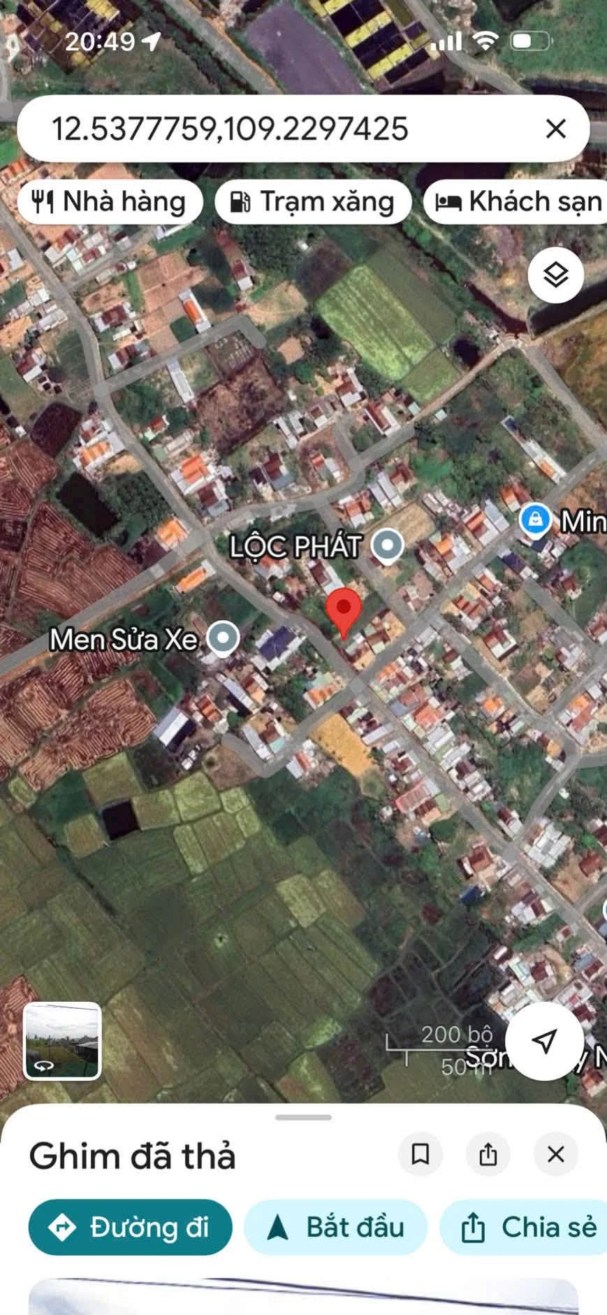 Bán đất Xuân Mỹ Ninh Thọ 380m2, 1 tỷ 7 - Ảnh 1