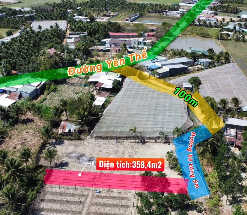 Bán 2 lô đất nông nghiệp Phan Rang, 370m² và 358m², từ 690 triệu - Ảnh 1