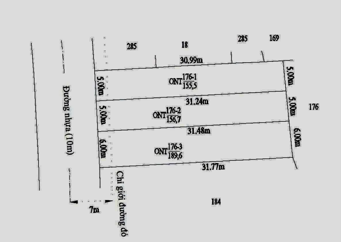 Bán 3 nền đất mặt tiền Rừng Sến 160m² Tây Ninh - Ảnh 1