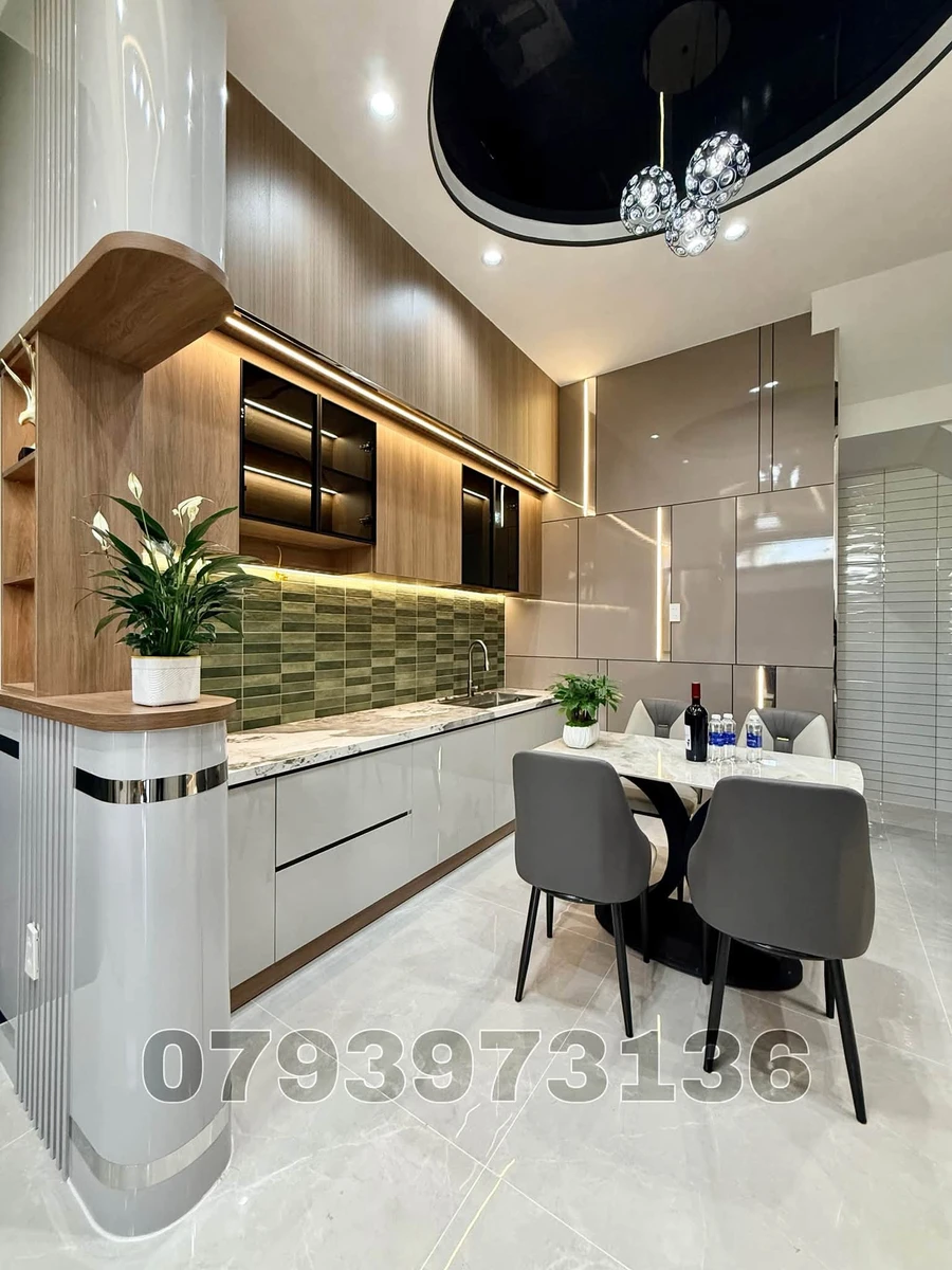 Bán nhà trệt lầu xây mới 80m2 An Bình Cần Thơ - Ảnh thu nhỏ 3