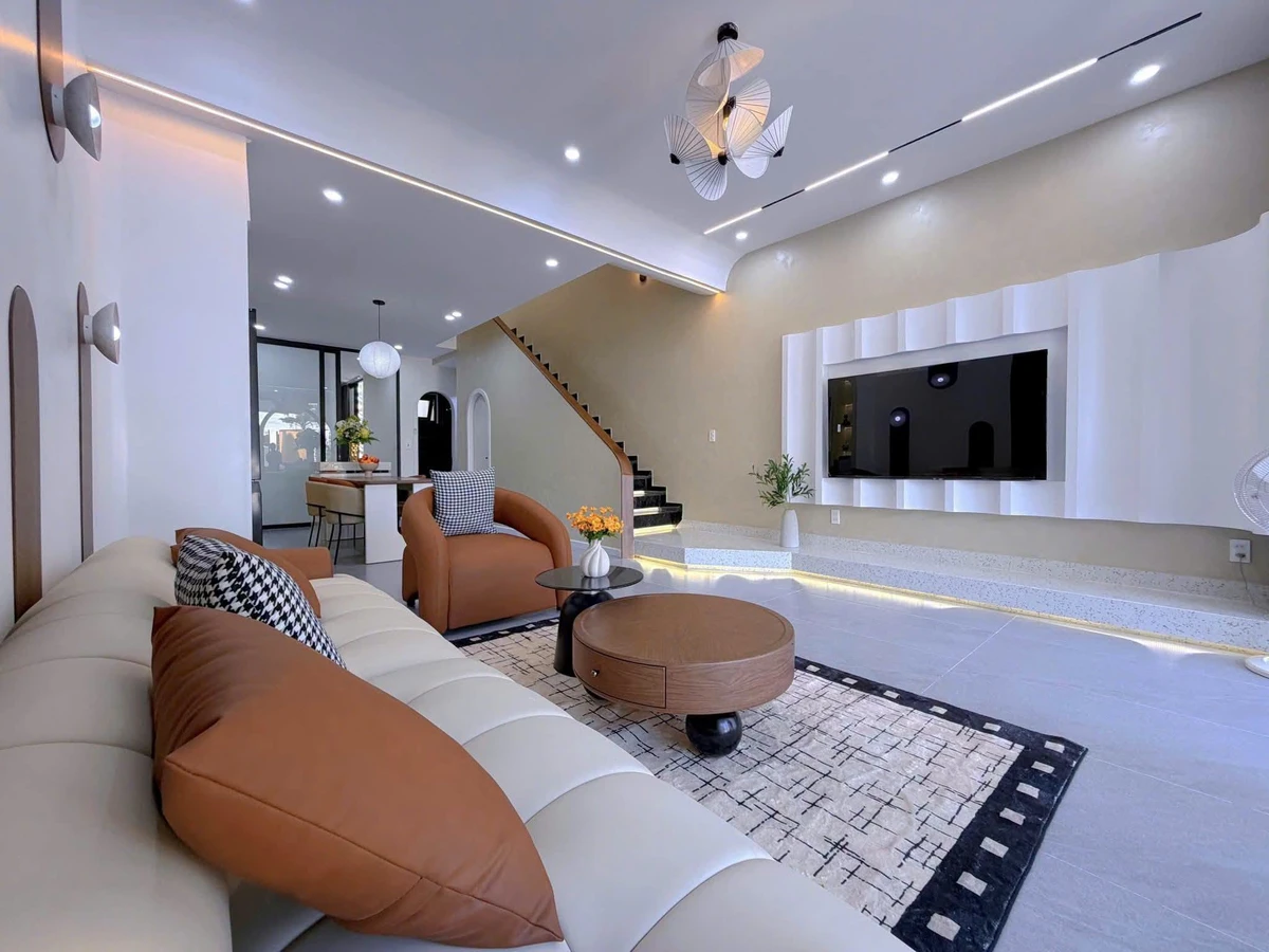 Bán nhà 3 tầng mới 100% mặt tiền đường 7,5m, 100m2 tại Hòa Xuân, Đà Nẵng - Ảnh thu nhỏ 4