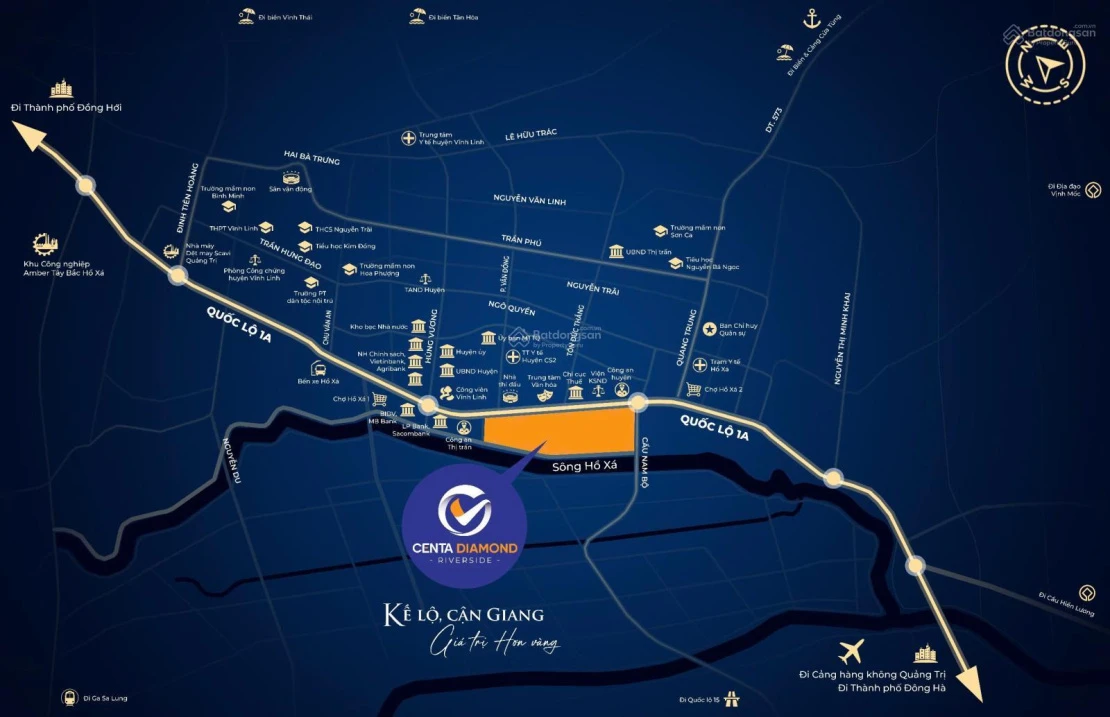 Centa Diamond Riverside - Điểm sáng đầu tư tại Vĩnh Linh, Quảng Trị - Đất nền đã có sổ - Ảnh thu nhỏ 2