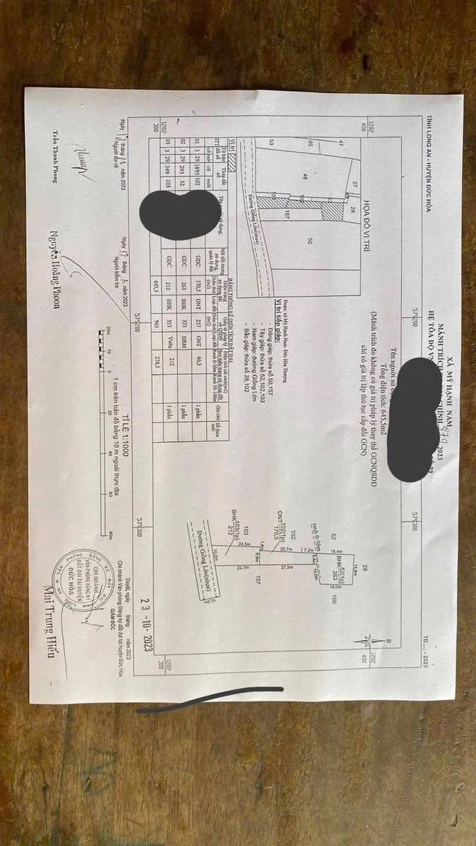 Bán đất mặt tiền Nhựa Giồng Lớn 645m², giá 3 tỷ 900 triệu - Ảnh thu nhỏ 3