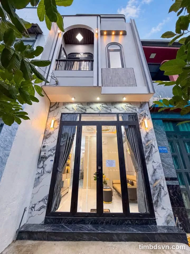 Bán nhà trệt lầu 3PN 59.6m2 Trần Hoàng Na Cần Thơ 3.05 tỷ - Ảnh 1
