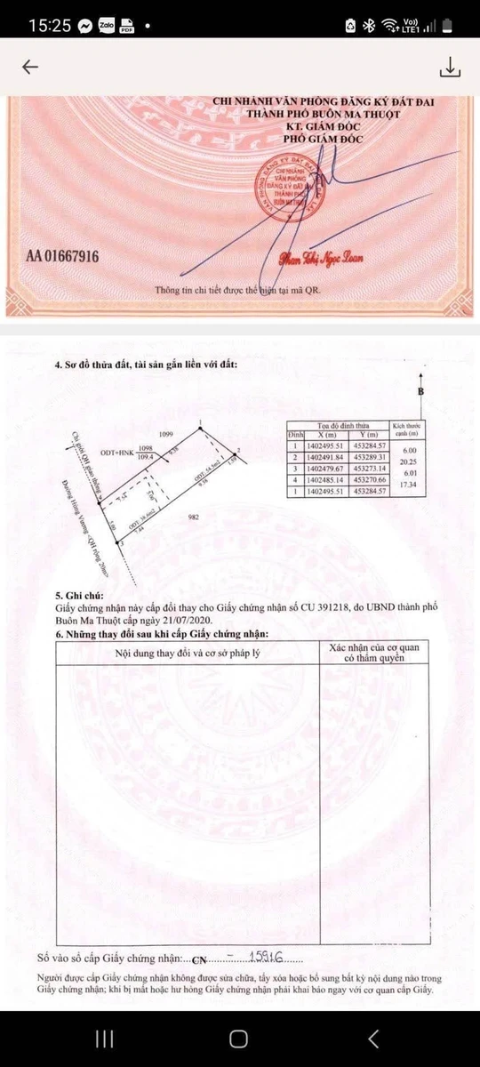 Bán đất mặt tiền Hùng Vương 109,4m² giá 4,7 tỷ - Ảnh 1