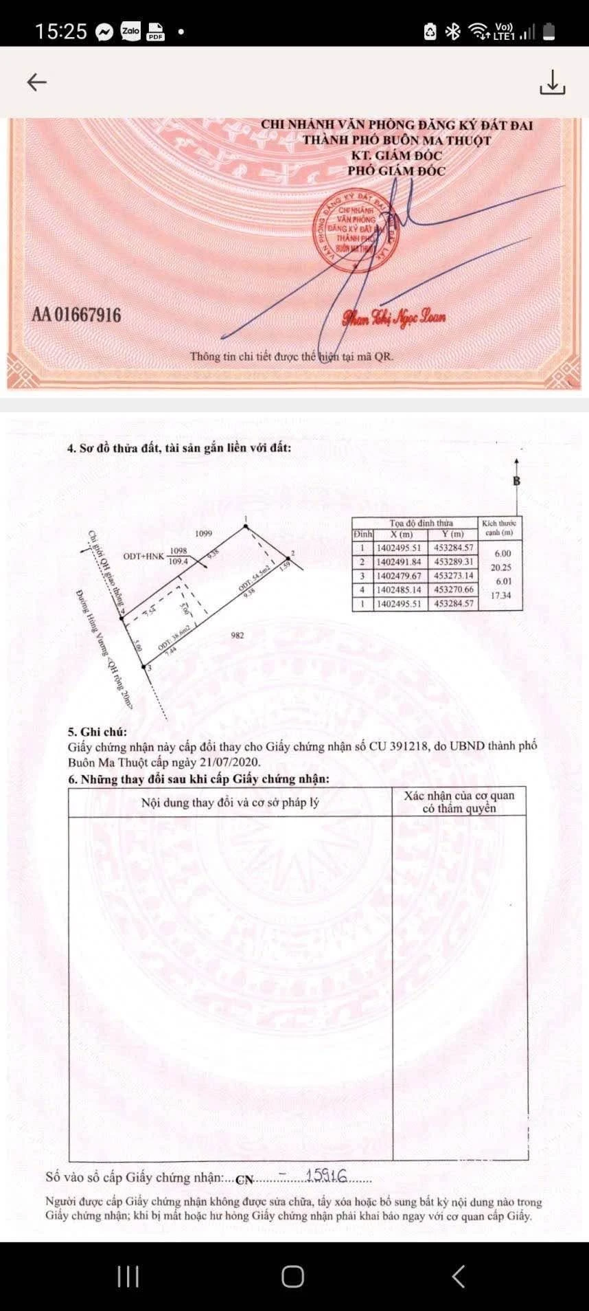 Bán đất mặt tiền Hùng Vương 109,4m² giá 4,7 tỷ - Ảnh 1