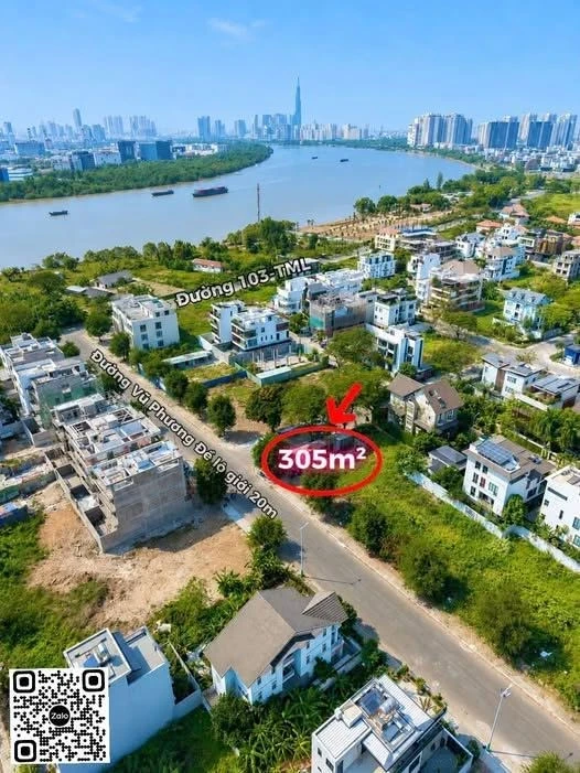 Bán nền biệt thự góc mặt tiền 305m2 Thủ Thiêm Villa Quận 2 - Ảnh 1