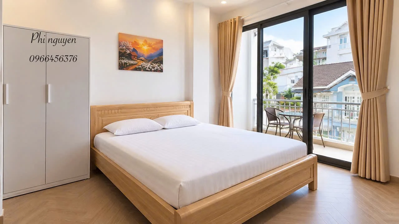 Cho thuê căn hộ studio 35m2 có ban công, Phường 4, 4 triệu/tháng - Ảnh 1