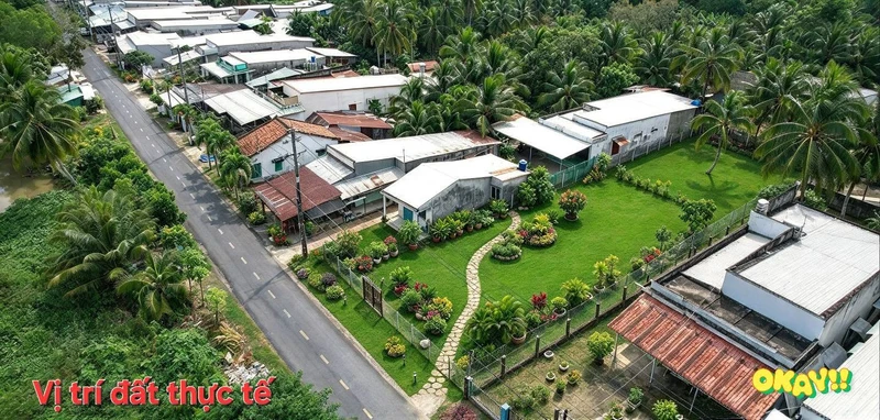 Bán đất biệt thự 900m² mặt tiền sông, Hậu Giang, 3,7 tỷ