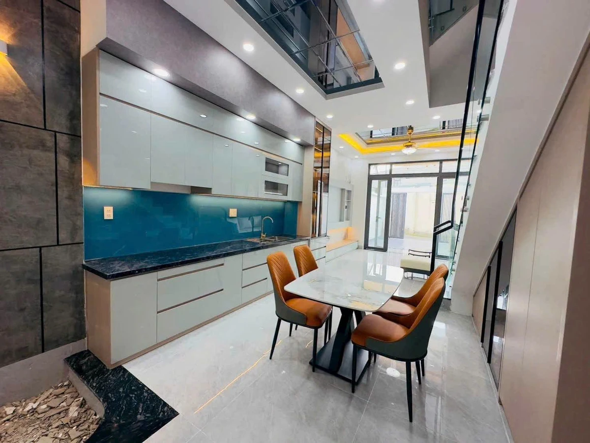 Bán nhà mới 100% Phú Lợi 1, gần vòng xoay Hiệp Thành 3, 60m2, 3PN, giá 4 tỷ 390 - Ảnh thu nhỏ 4