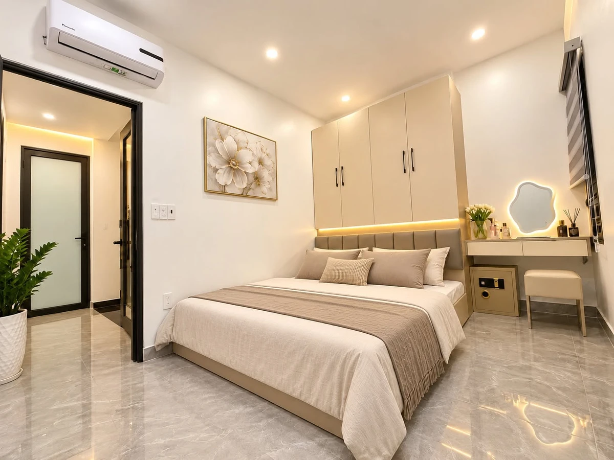 Bán nhà 3 tầng 40m2 full nội thất Trần Nguyên Hãn - Ảnh thu nhỏ 2