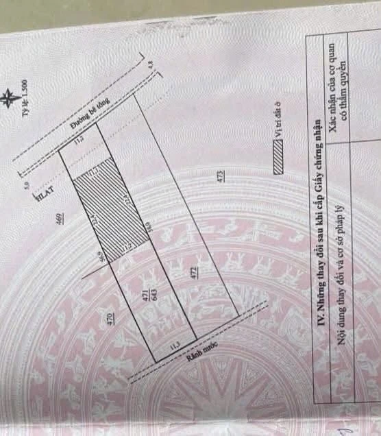 Bán đất 643m2 (250m2 thổ cứ) gần Đông Thanh 1,6 tỷ - Ảnh 1