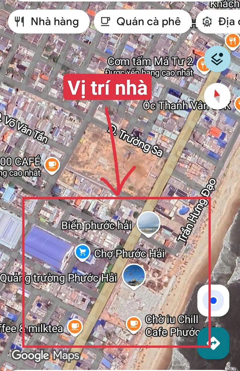 Bán nhà mặt tiền 82.6m² 2PN gần Chợ Phước Hải, Khánh Hòa - Ảnh 1