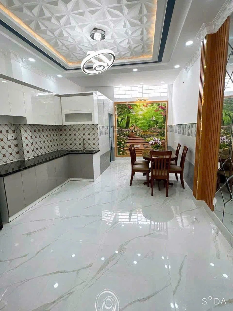 Bán nhà hẻm 67 Đào Tông Nguyên, Nhà Bè, 4x16,5m, trệt 2 lầu sân thượng, 4PN 4WC, giá 6,9 tỷ - Ảnh thu nhỏ 4