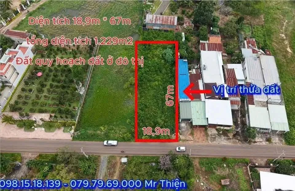 Bán đất mặt tiền Cây Điệp Xuân Lộc Đồng Nai 19x68m - Ảnh thu nhỏ 2