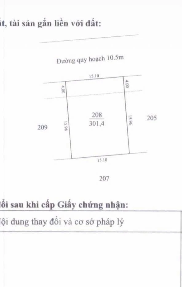 Bán đất 300m2 KQH Thuỷ Vân, Huế 4.98 tỷ - Ảnh 1