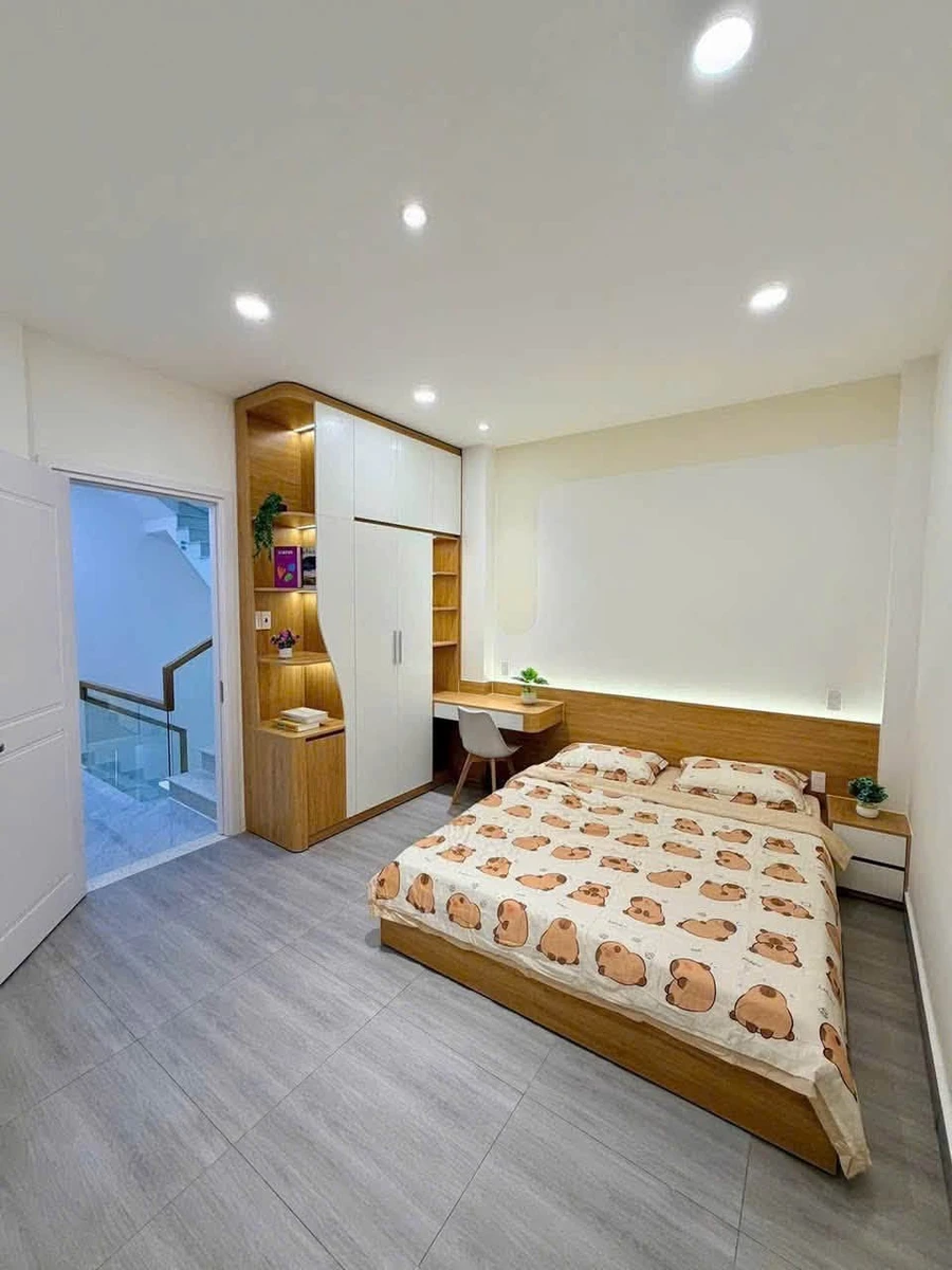 Bán nhà hẻm xe hơi 4,2x17m, 3 tầng sân thượng, 5PN 4WC, Cư Xá Phú Lâm Quận 6 - Ảnh thu nhỏ 4