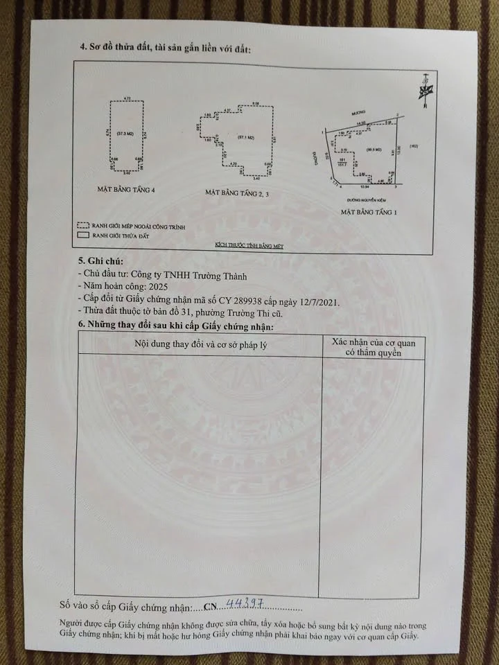 Bán căn liền kề góc 2 mặt tiền 151,7m² trung tâm TP Vinh - Ảnh thu nhỏ 5