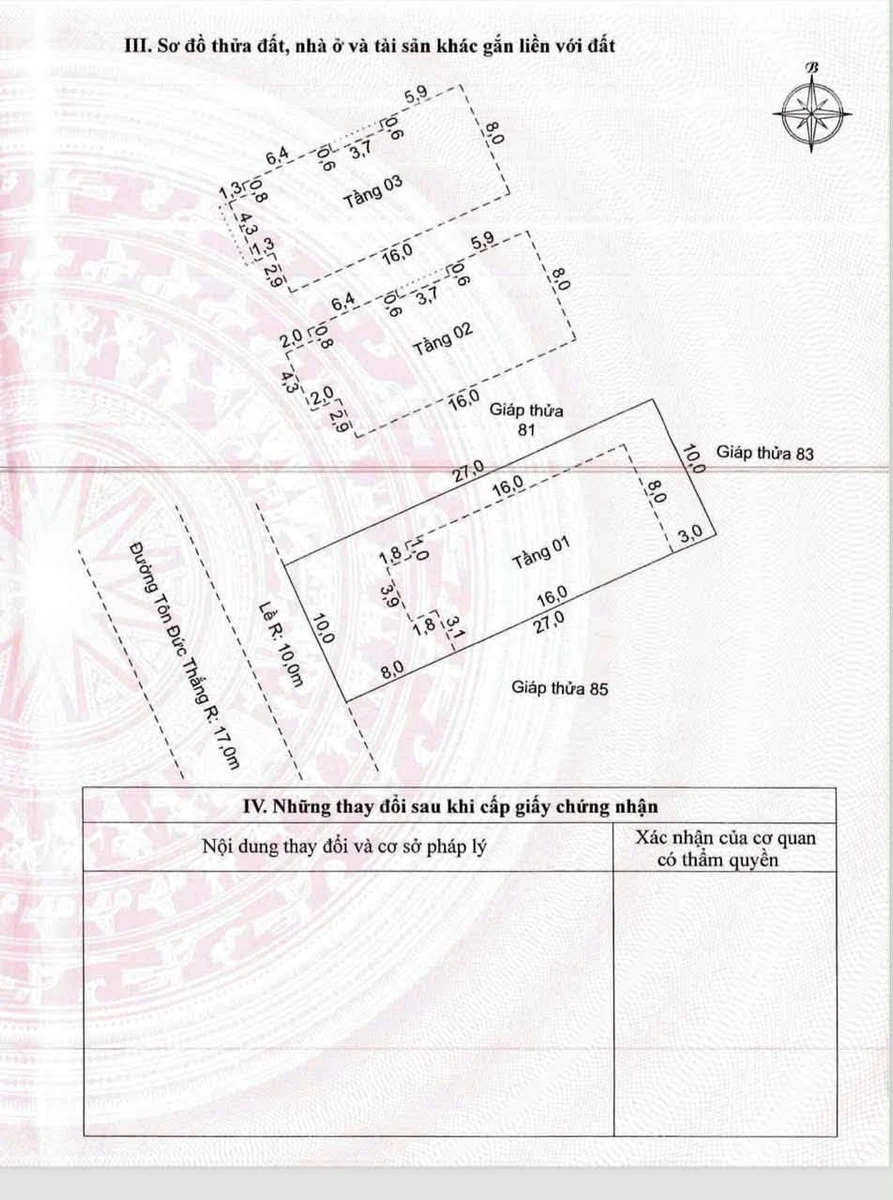 Bán biệt thự mặt tiền Tôn Đức Thắng 270m² giá 9.9 tỷ - Ảnh thu nhỏ 3