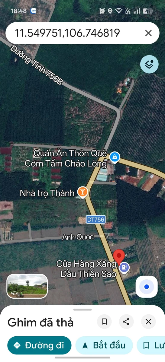 Bán đất mặt tiền Minh Lập Hóc Môn 20x95x100m - Ảnh thu nhỏ 4