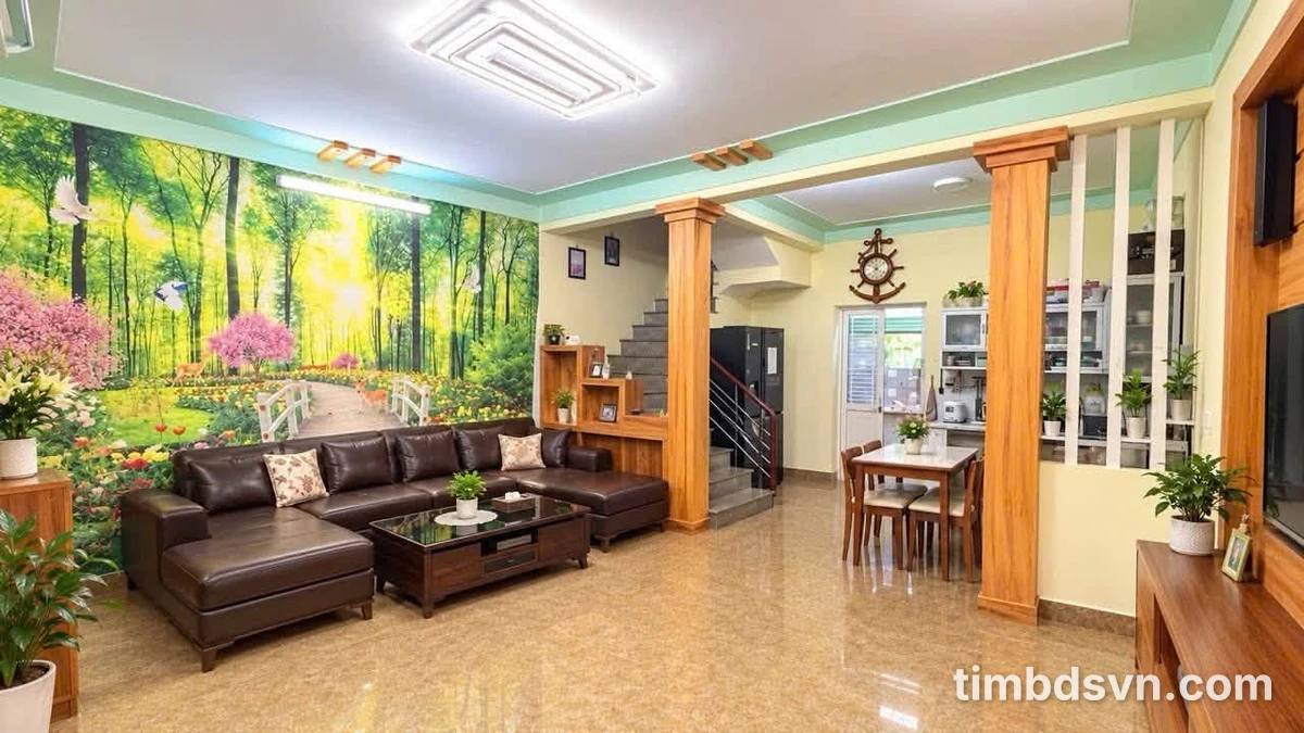 Bán nhà 2 tầng 54m² gần chợ Bạch Mai - Ảnh thu nhỏ 2