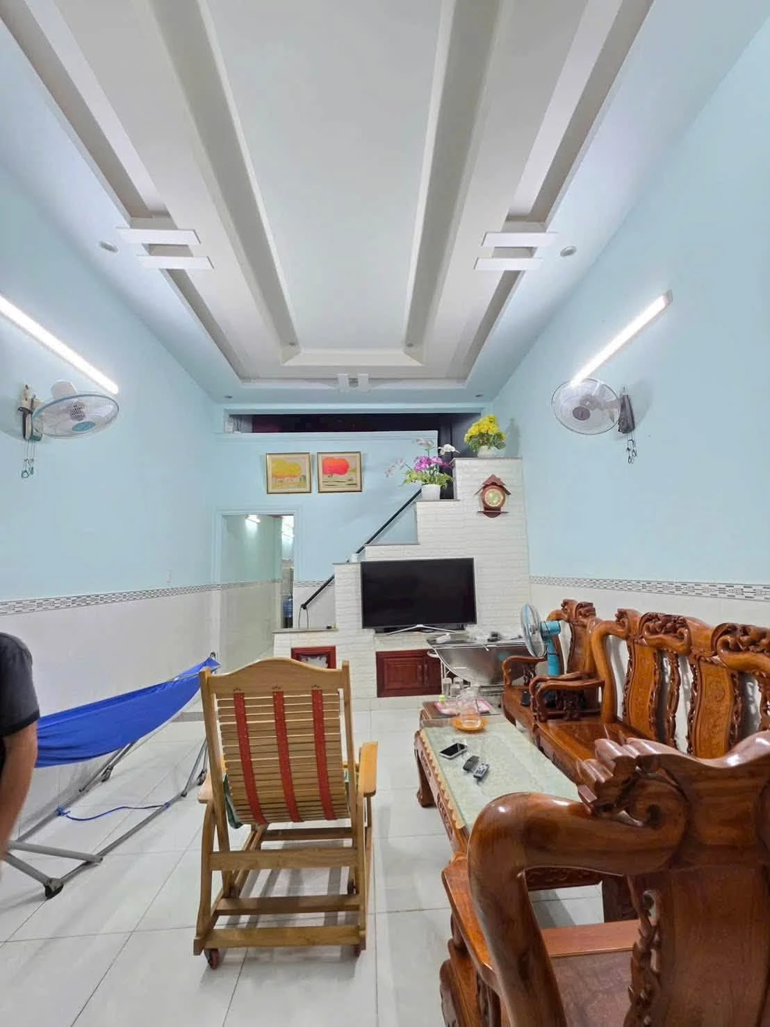 Bán nhà gác lửng 65m² 2PN 2WC gần chợ Tân Long 1,8 tỷ - Ảnh 1