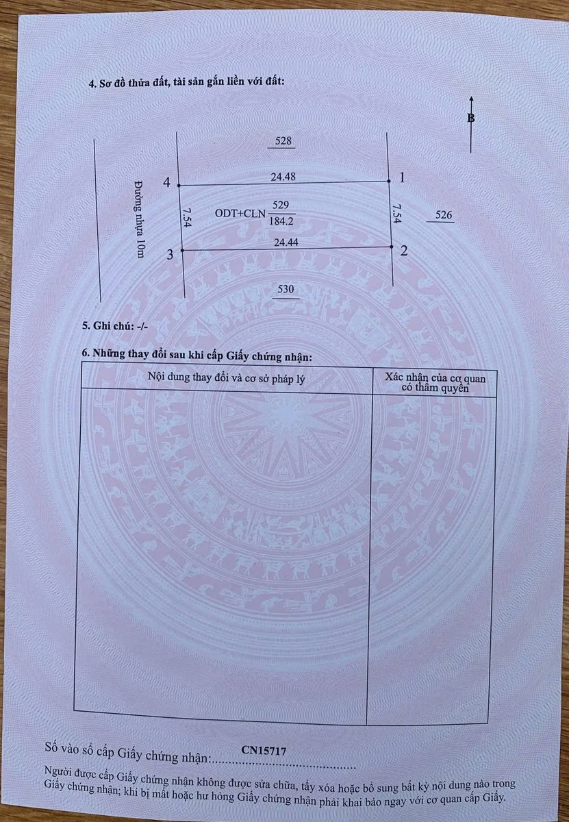 Bán đất 50m² tại Phường Hòa Thành, Tây Ninh, 159 triệu/m² - Ảnh thu nhỏ 4
