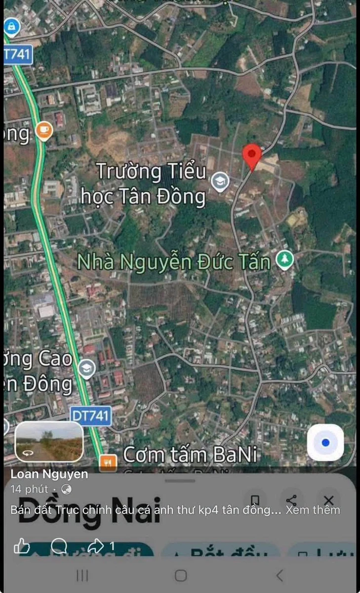 Bán đất Trục chính Câu Cá Anh Thư, 100 m², 1,05 tỷ - Ảnh 1