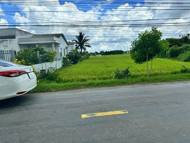 Bán lô đất thổ cư mặt tiền 833B, Xã Nhựt Tảo, Tây Ninh, 300 m²