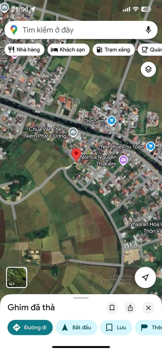 Đất bán 197m2 Vân Thê Trung, Thuỷ Thanh, Huế - 1,3 tỷ - Ảnh 1