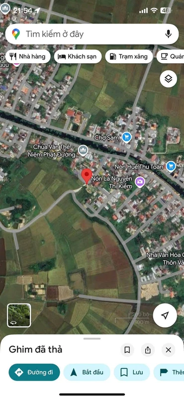 Đất bán 197m2 Vân Thê Trung, Thuỷ Thanh, Huế - 1,3 tỷ