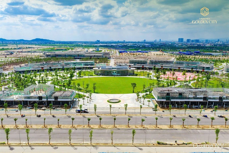 Bán nhà liền kề 113.2m² Vinhomes Golden City Hải Phòng 7.615 tỷ