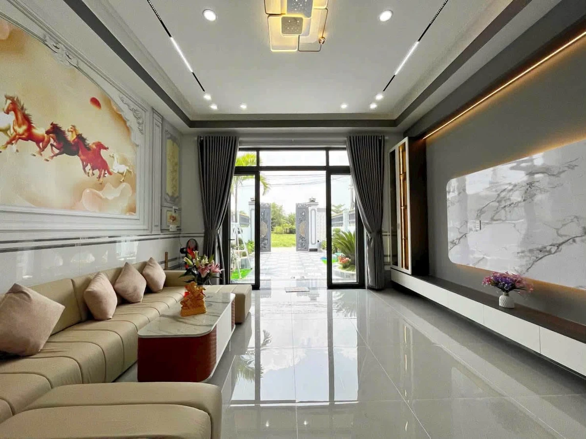 Bán nhà 4PN sân vườn rộng 185m² Đức Hòa Long An - Ảnh thu nhỏ 5
