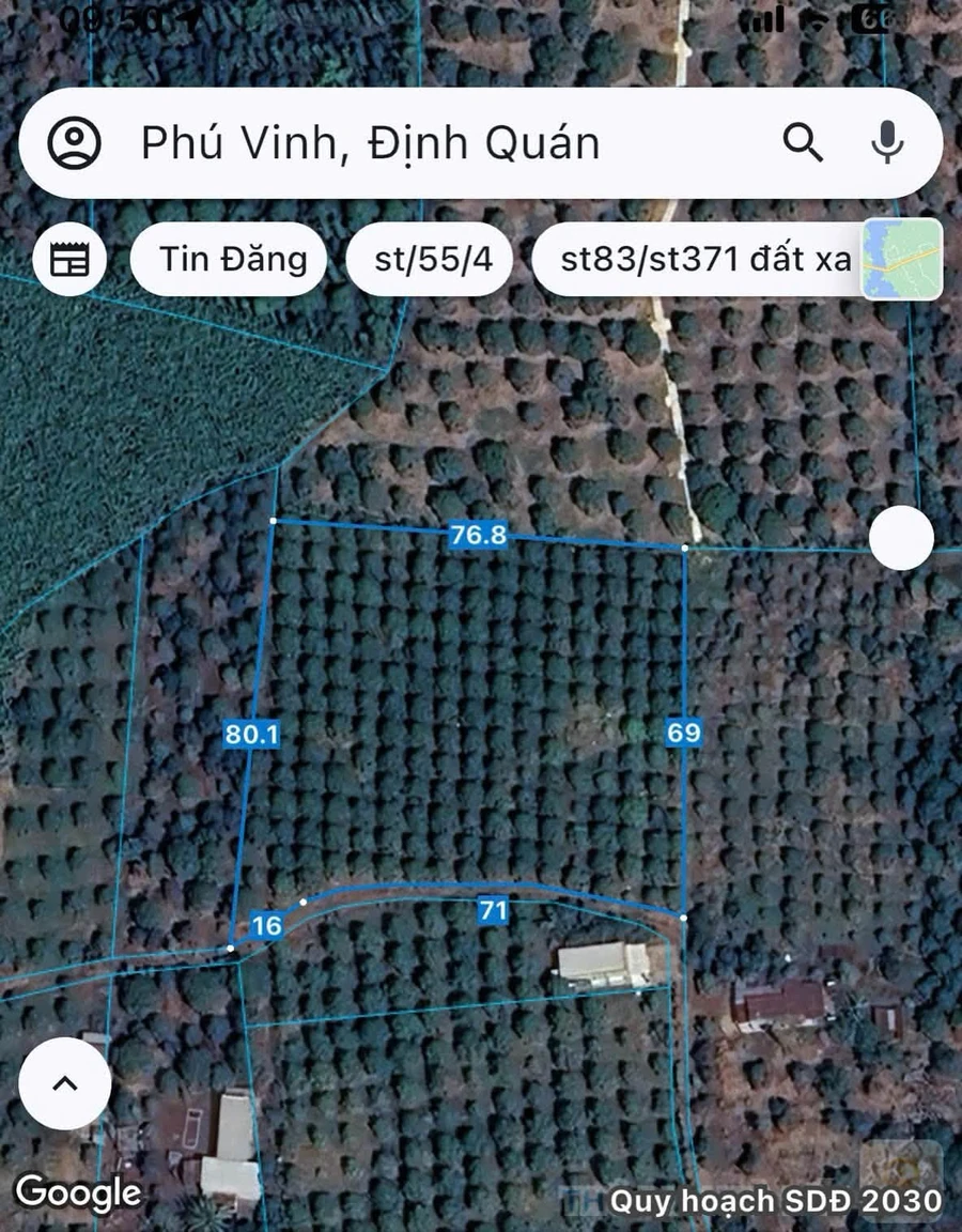 Bán lô đất sầu riêng 5.409 m² Phú Vinh, Đồng Nai - Ảnh thu nhỏ 3