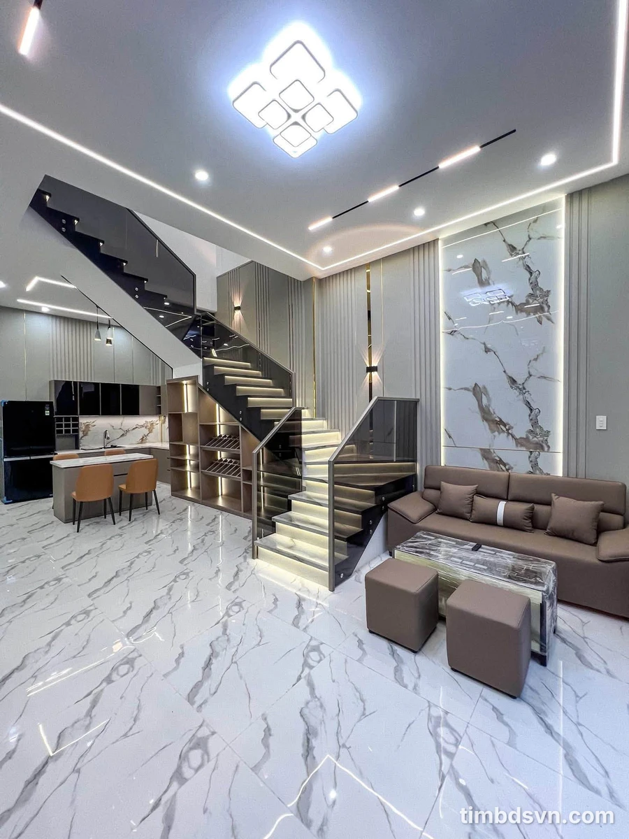 Bán nhà trệt lầu 65m² Đường 8A Cần Thơ 4 tỷ 260 triệu - Ảnh thu nhỏ 4