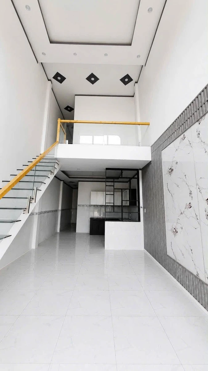 Bán nhà trệt lửng 80m² 3PN gần chợ Thạnh Phú Tân Triều 1 tỷ 350 triệu - Ảnh thu nhỏ 2