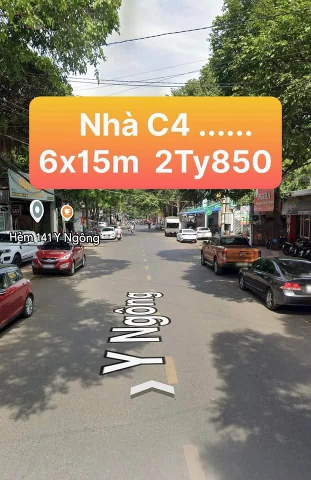 Bán nhà ngang 6m, 90m², 2.85 tỷ, Buôn Ma Thuột - Ảnh 1