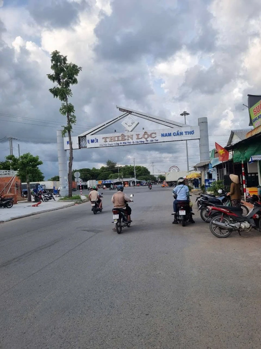 Bán đất nền 100m² thổ cư mặt tiền đường C4 KDC Thiên Lộc, Hưng Phú, Cần Thơ giá 1,7 tỷ - Ảnh thu nhỏ 2