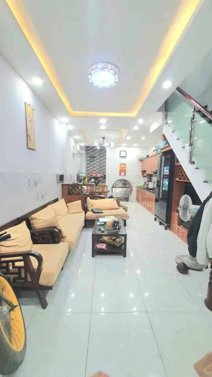 Bán nhà 4 tầng 4x13m, 4PN 5WC, hẻm xe hơi gần ngã tư Phạm Văn Đồng, Bình Thạnh - Ảnh thu nhỏ 3