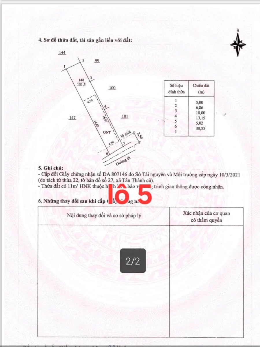 Bán đất nền Tân Hội Lâm Đồng 87m2 giá 699 triệu - Ảnh thu nhỏ 2
