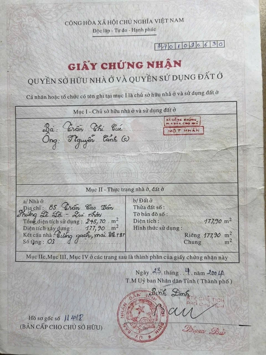 Bán nhà mặt tiền 175m2 đường Trần Cao Vân, gần biển 15 tỷ - Ảnh 1