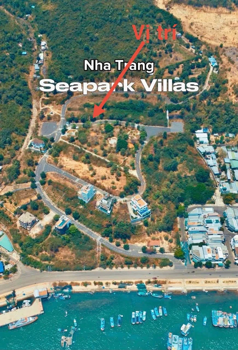 Bán lô đất Biệt thự Seapark Hòn Rớ 306,5m2 Nha Trang - Ảnh 1