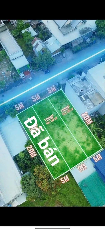 Bán đất nền Chánh Mỹ 100m², Thủ Dầu Một 2 tỷ